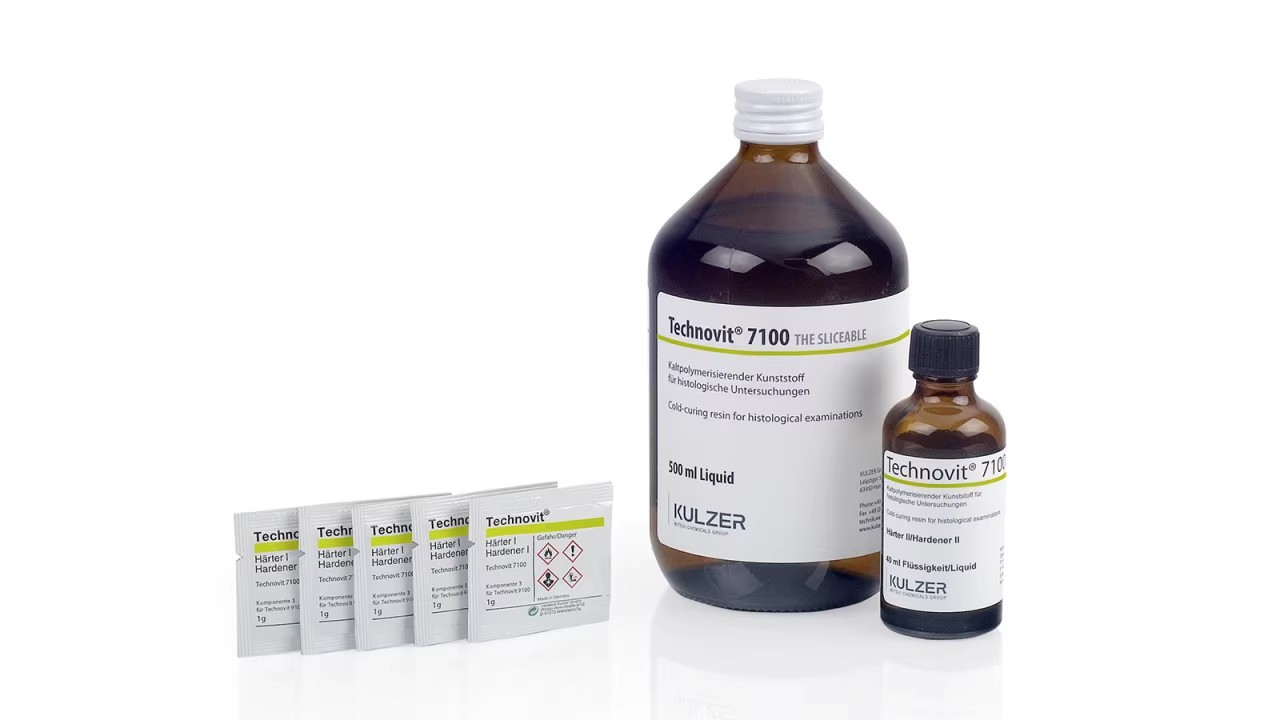 古莎泰克诺维7100冷镶树脂KulzerTechnovit7100可切片冷镶嵌速固