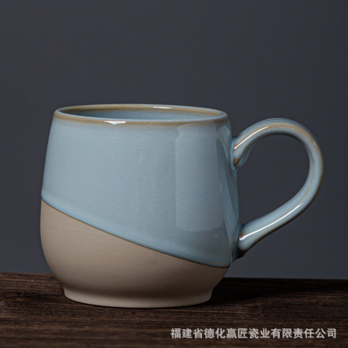 [Productos originales de cola única sbk] Taza de vitalidad azul [Cerámica de alta gama] Viene con una taza de agua de gas de hadas