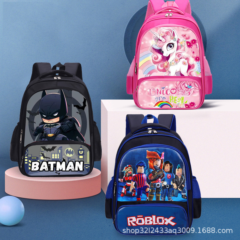 Venta caliente labubu comercio exterior mochila para niños mochila de dibujos animados para estudiantes de escuela primaria bolso de estudiante transfronterizo