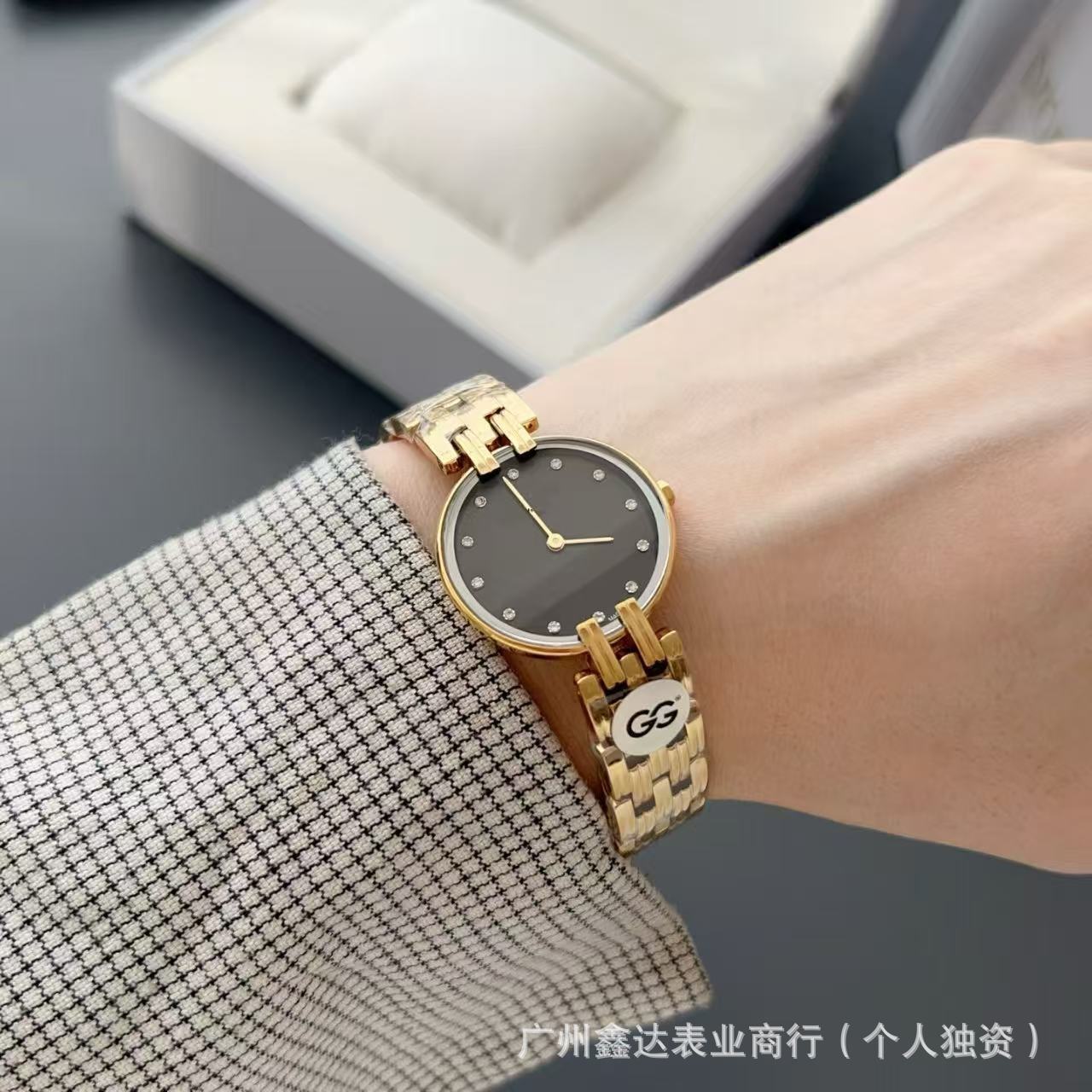 网红爆款D家日本中古宝藏手表女时尚魔头女表贝母面手表微商代发