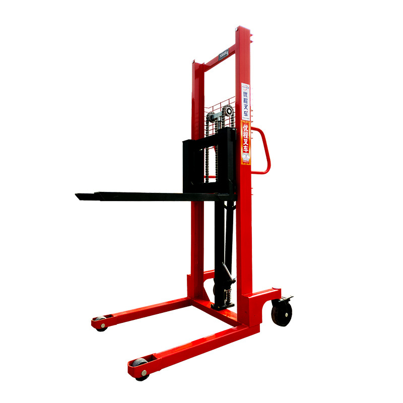 Youcheng 1 - 3 toneladas manual hidráulico empujado a mano caminando elevador elevadora camión de descarga