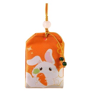 Zodiac possessed cartoon lucky bag carry-on bag baby amulet safety talisman baby dragon boat festival pendant