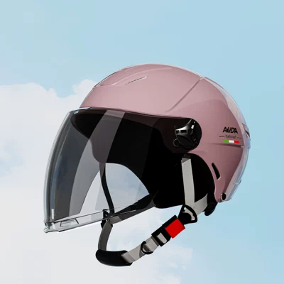 Motosiklet kaskı (dəbilqə) safety half helmet four seasons
