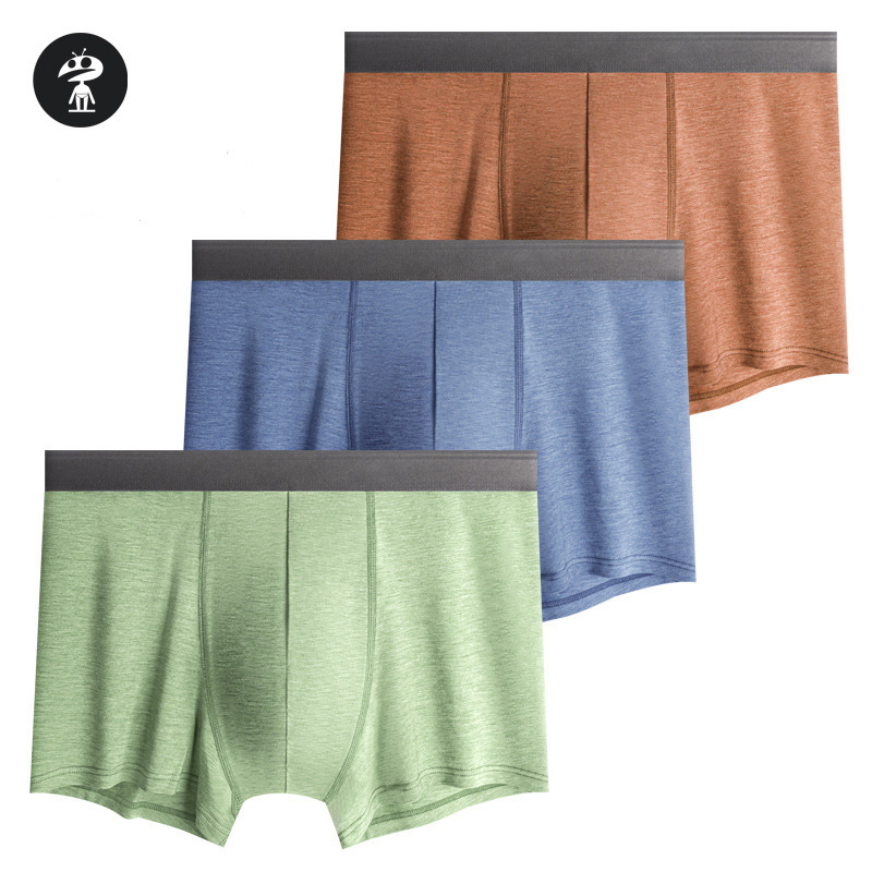 Whoa Men's Underwear Modal Mulberry Silk 7A Bacteriostatic High-end Men's Shorts Modal Comfortable Boxer Underwear Men's Whoa Men's Underwear Modal Mulberry Silk 7A Bacteriostatic High-end Men's Shorts Modal Comfortable Boxer Underwear Men's