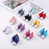 Cotton doll with velcro, cloth fashionable footwear, sneakers, 5cm