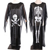 Halloween cosplay Makeup Dance Clothes & Accessories costume adult children Skull skeleton Ghost clothing Shawl Cape