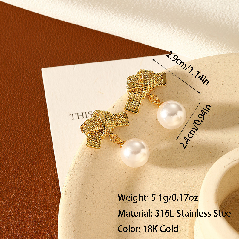 10g Weight Titanium Steel Ear Needle Material Ear Studs Classification 1 Pair Quantity Daily, Street Occasion Titanium Steel Material Geometric Pattern All Seasons Season Women's Gender Plating Design Retro, Commute Style 1 Pair Retro Commute Geometric Plating Titanium Steel Ear Studs 33