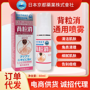 Japan Kyoto Pharmaceutical Back Grain Elimination General Spray Back Bacteriostatic Spray Factory Wholesale Back Acne Spray