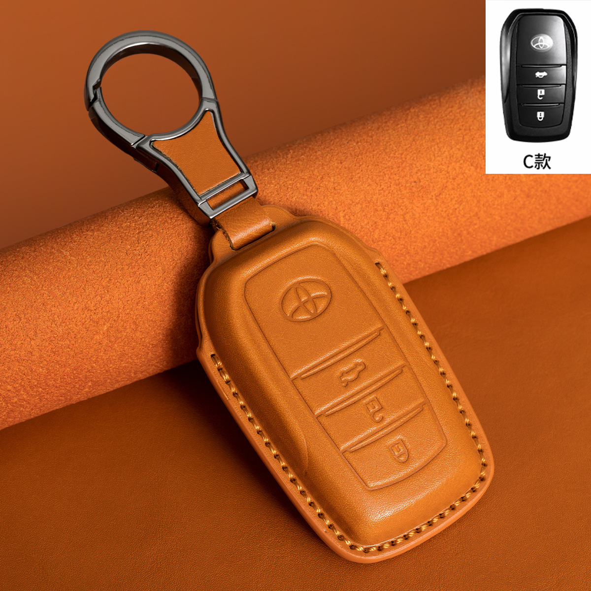 C형-황갈색 [금속 버클]