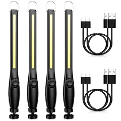 作業灯cob照明自動車修理led強磁気懐中電灯フック調整クロスボーダー角度usb充電点検灯