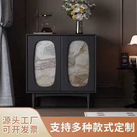 餐边柜储物柜成列柜玄关柜矮柜实木柜茶水柜法式复古柜中古柜