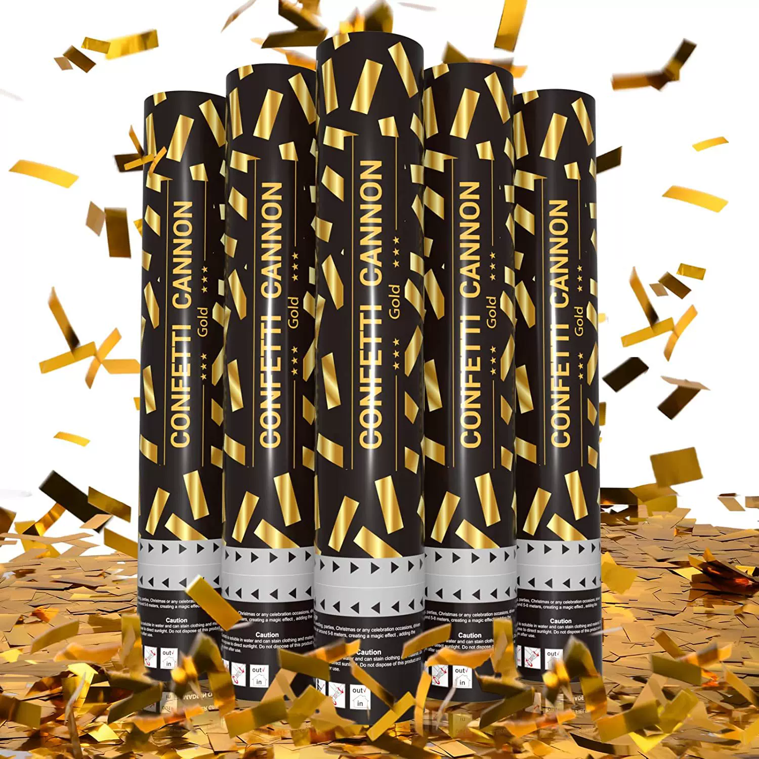 金色方片礼花礼炮 confetti party金亮片 舞台演唱会酒吧通用礼花