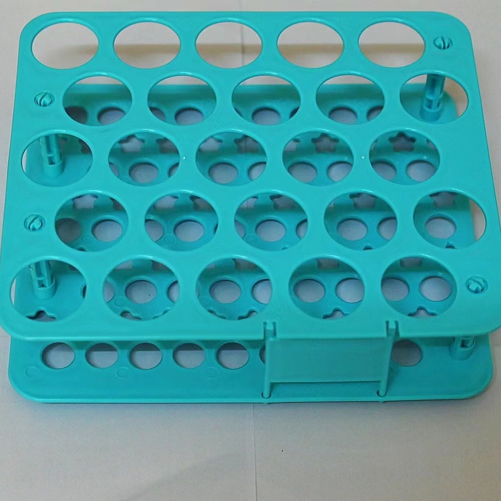 离心管架50ml25孔15ml50孔架塑料组装架实验室带标签书写厂家批发