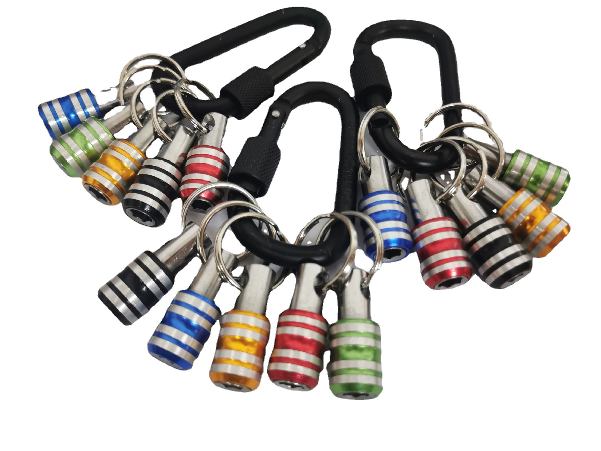 5 1/4 дюйма шестиугольная ручка брелок из нержавеющей стали рукав стержень Золотой брелок стержень