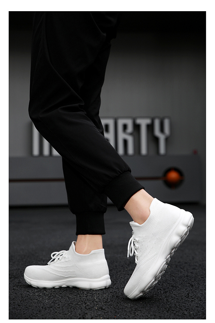 Outdoor-Paar Damen Sommersport, fliegendes gewebtes Mesh, atmungsaktiv, leicht, weich besohlte Tourismus-Wandersockenschuhe,_voghion.com