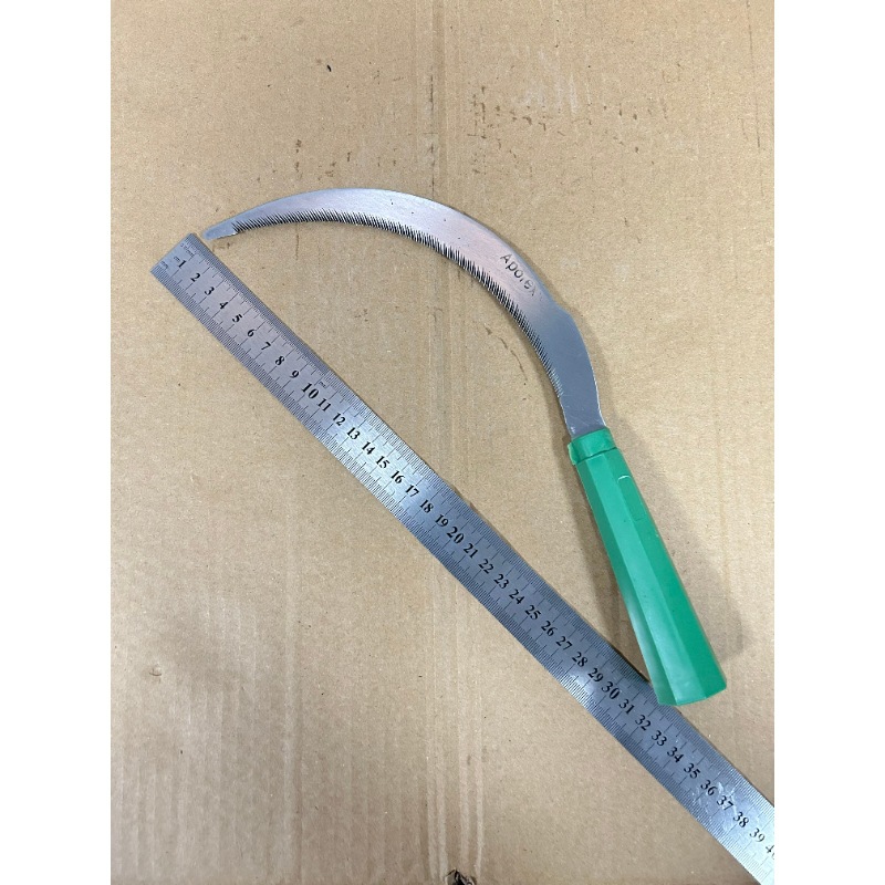 锯齿镰刀农用割草刀细牙不锈钢除草小禾镰割禾刀收割水稻厂家直销