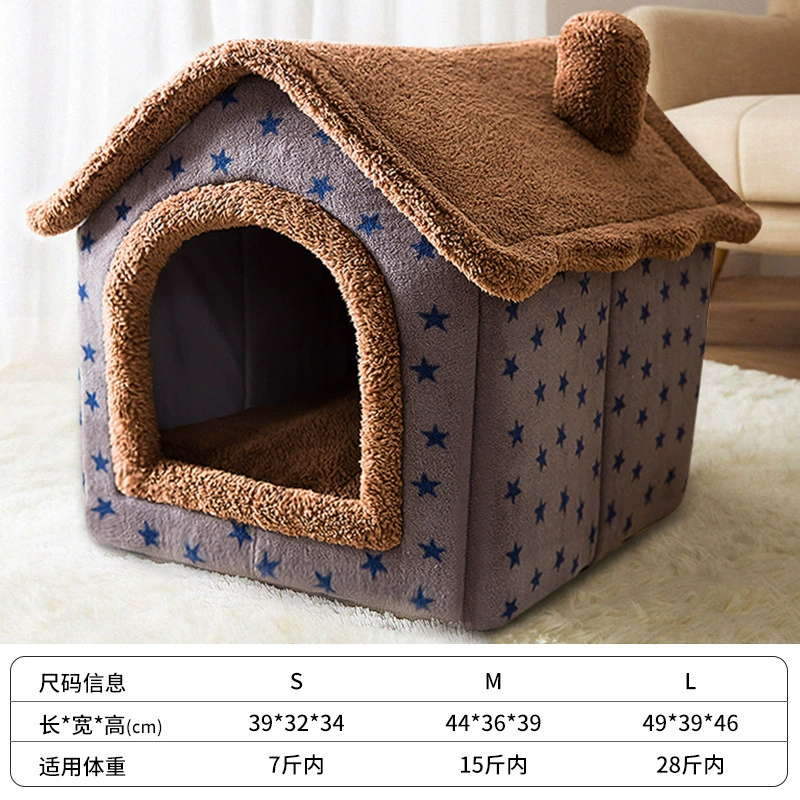 Keep warm universal detachable house four seasons, cat, pet