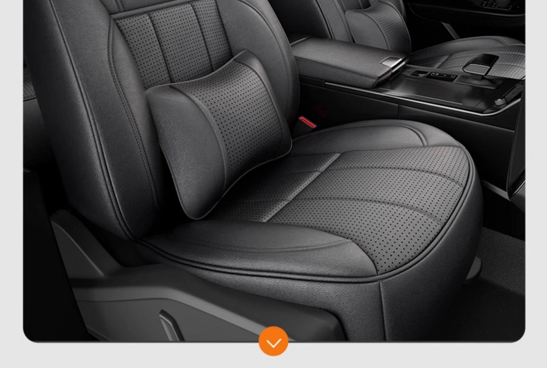Volkswagen-Specific Leather Seat Covers for Lavida, Sagitar, Id.3, Tayron, Magotan, Passat, Tiguan L, Full Coverage All-Season Seat Covers