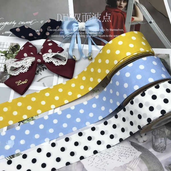Classic double-sided shiffon hair band