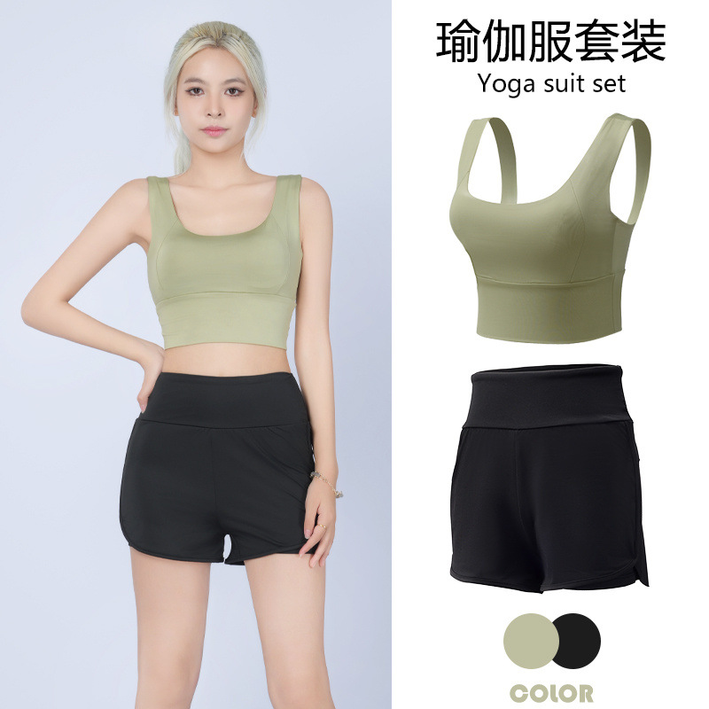 Indoor Dance Training Clothes, Quick-Drying Yoga Aerobics Suits, Running and Aerobics Vests, E-Commerce