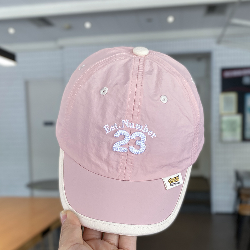 Sombrero de bebé verano delgado para niños gorras de béisbol con lengua de pato tesoro para hombre, secado rápido, sombra de verano, sol, sol, verano para niños