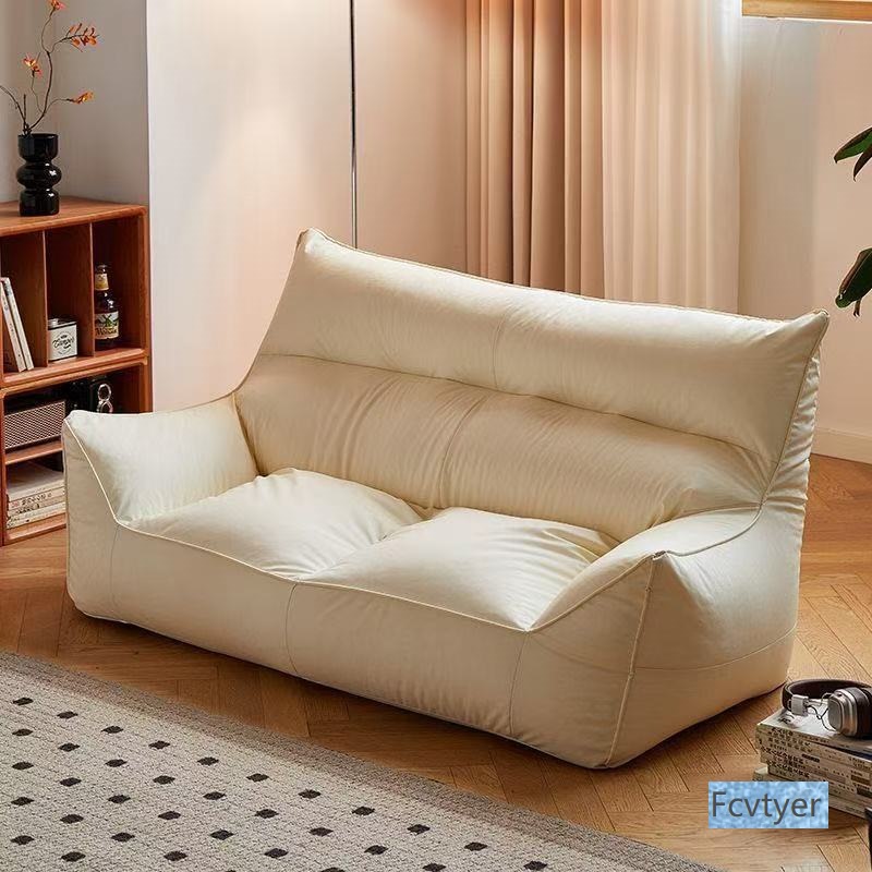 Lazy Sofa for Living Room, Can Be Used as a Leisure Tatami, Single Bedroom, Double Bedroom, Balcony, Bedside Small Sofa Chair for Reading