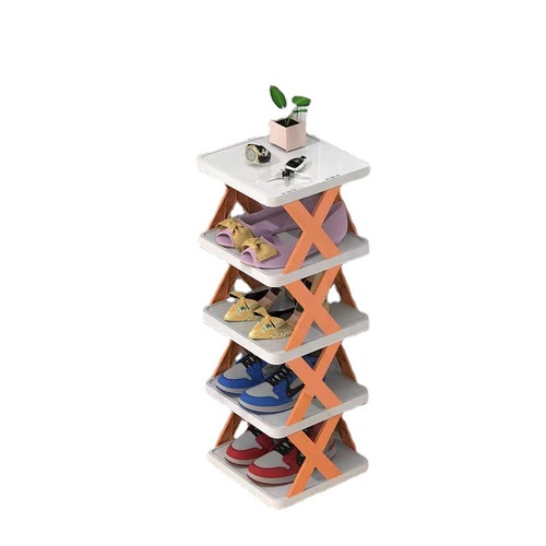 Simple shoe rack shoe cabinet storage god creative multi-layer home use door bathroom plastic dormitory minimalist shelf