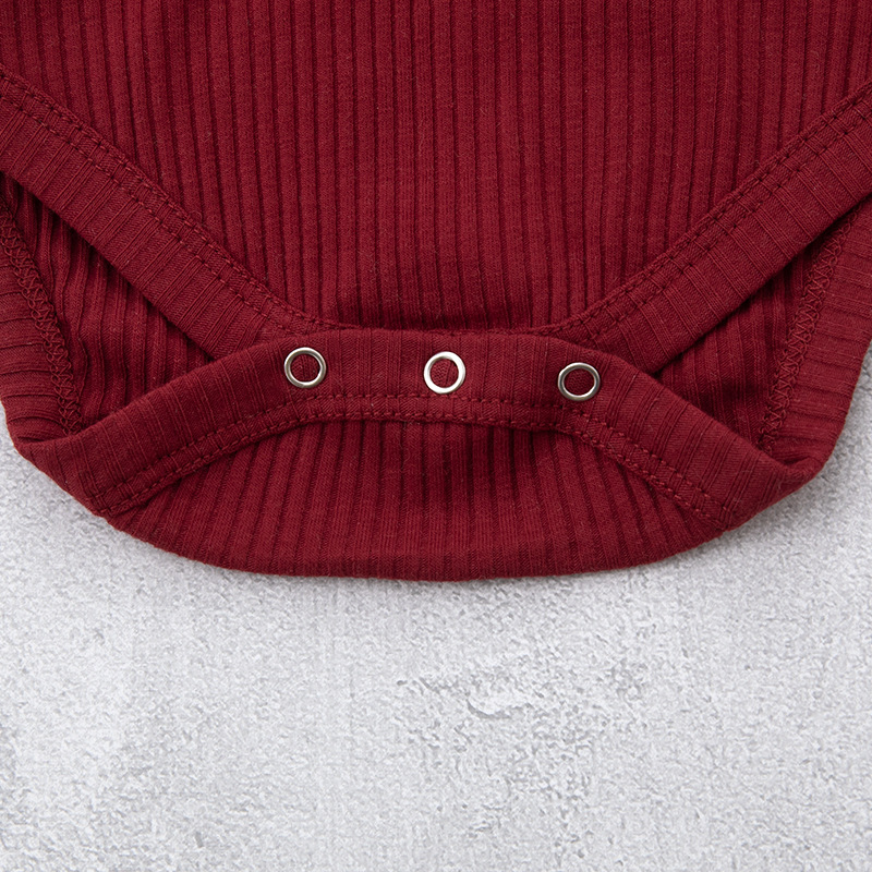 Estilo europeo y americano bebé vaina de manga larga mono mujer bebé mameluco de algodón en línea popular Amazon Venta caliente