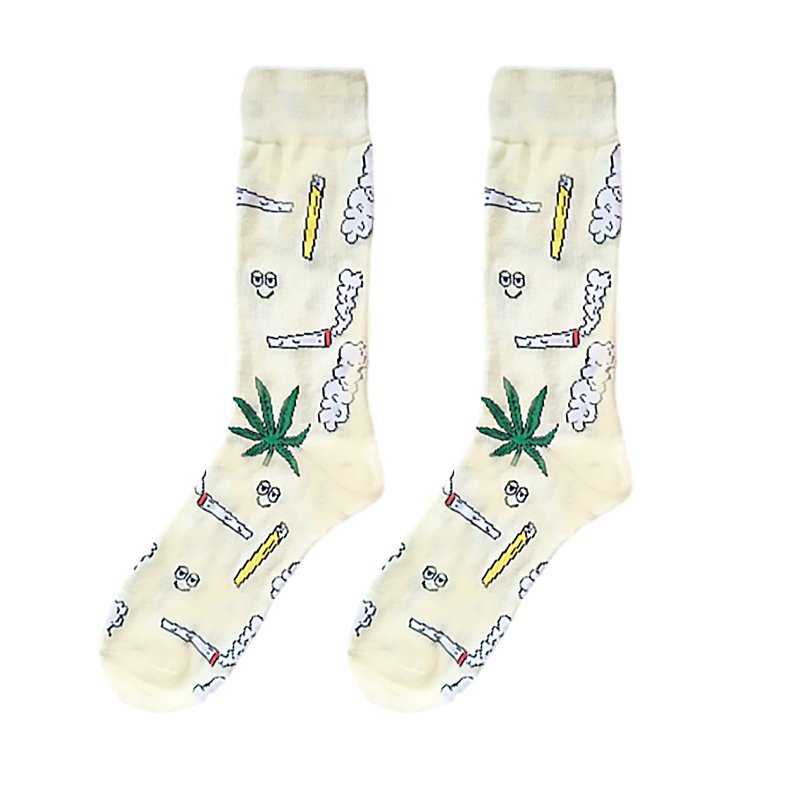 50g Weight Socks Classification Socks Lingerie Type Cotton Fabric Type A Pair Quantity Holiday, Daily Occasion Non-Slip Function Color Block, Landscape Pattern All Seasons Season Women's Gender Printing Design Simple Style, Classic Style Style Women's Simple Style Classic Style Color Block Landscape Cotton Printing Crew Socks A Pair 4