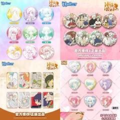 本物の元気少女の縁結び神アニメ周辺ブリキバッジブラインドドロー シリーズ ナナミカセ・バエイバジ