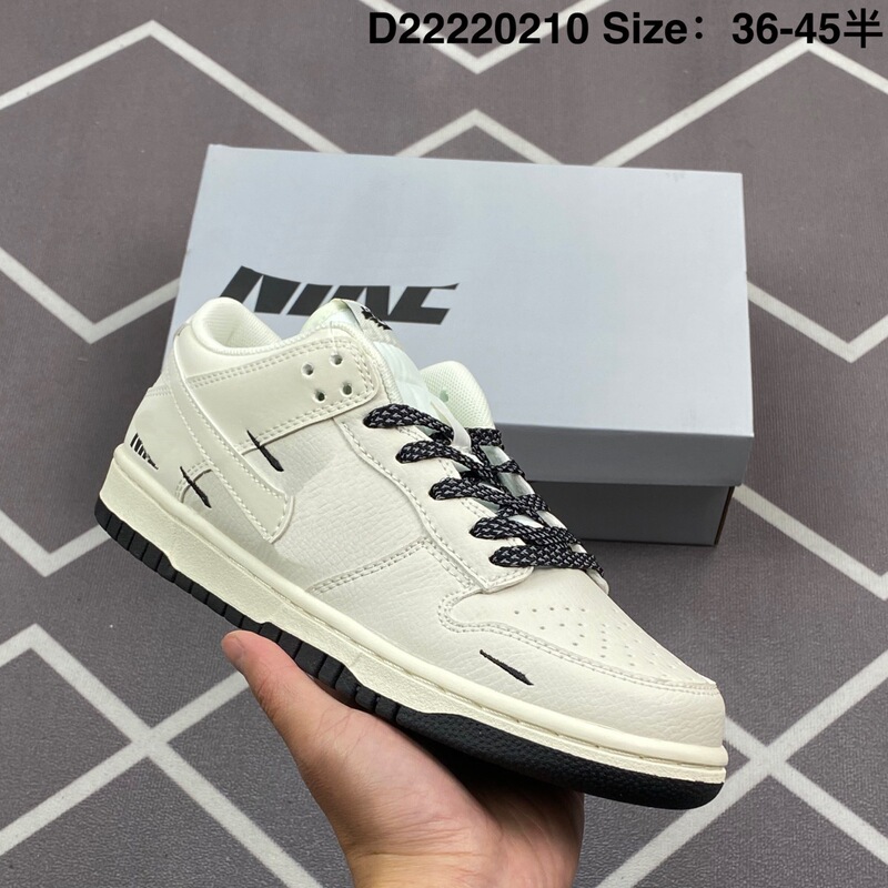 Putian DUNK multi-hook sneakers SB dunk men's and women's skateboard leather casual couple sports white shoes breathable shock-absorbing Putian DUNK multi-hook sneakers SB dunk men's and women's skateboard leather casual couple sports white shoes breathable shock-absorbing