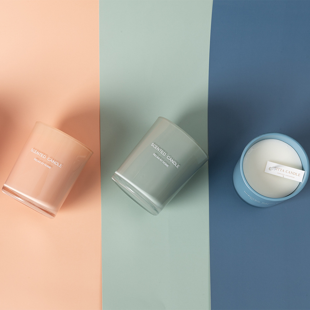 Vela perfumada ecológica sem fumaça, fragrância para ambientes internos, óleo essencial, incenso de longa duração, feita à mão com óleo de soja, caixa de presente._voghion.com