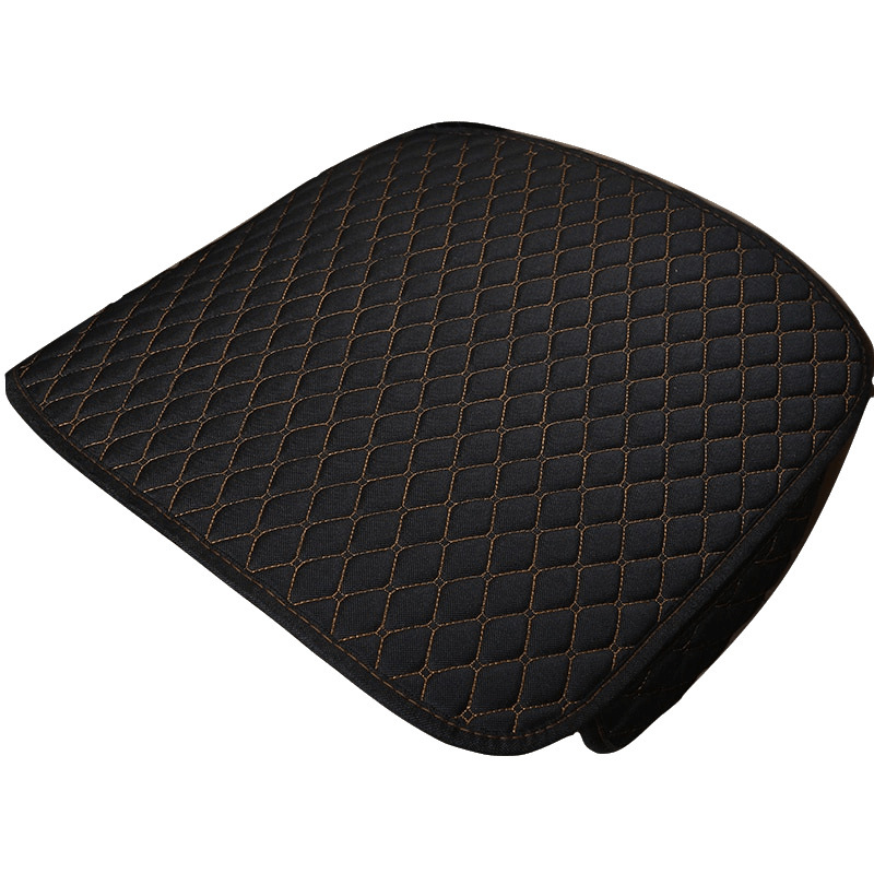 Cojín lavable del asiento de coche cuatro estaciones cojín de asiento de lino universal cojín de asiento de camioneta de tres piezas cojín de asiento individual