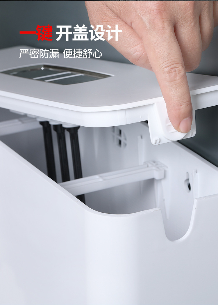 Toilet flushing tank, household bathroom squat toilet, large flushing force, energy-saving flushing tank, wall-mounted squat toilet flushing Specification drawing