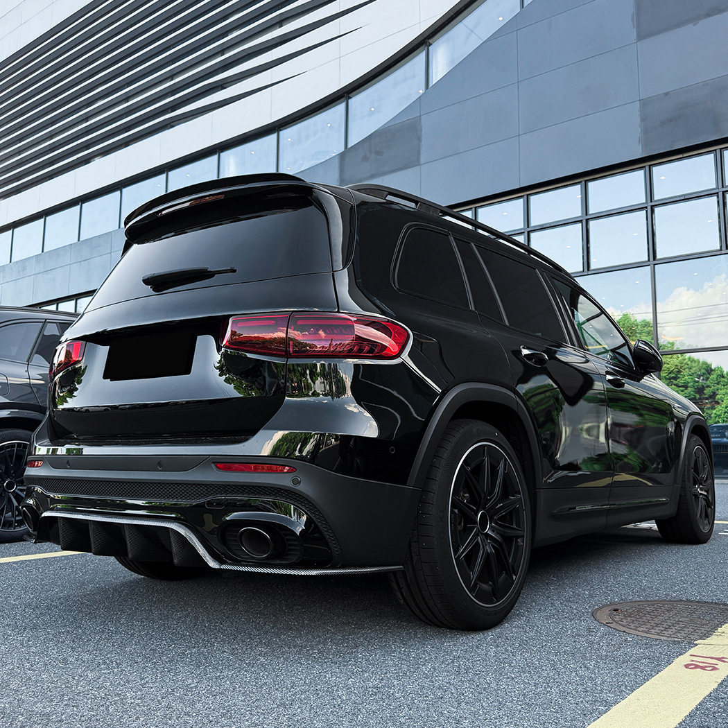 Suitable for Mercedes-Benz GLB X247 AMG Line GLB35 AMG rear lip spoiler small body kit modification