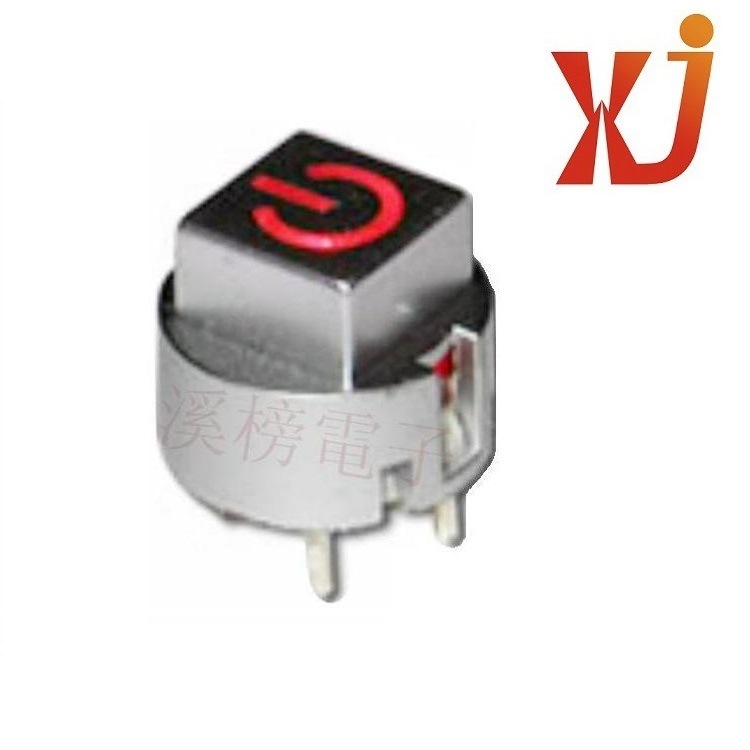 按钮带灯开关生产厂家  直销LED按键轻触开关 带灯按钮开关