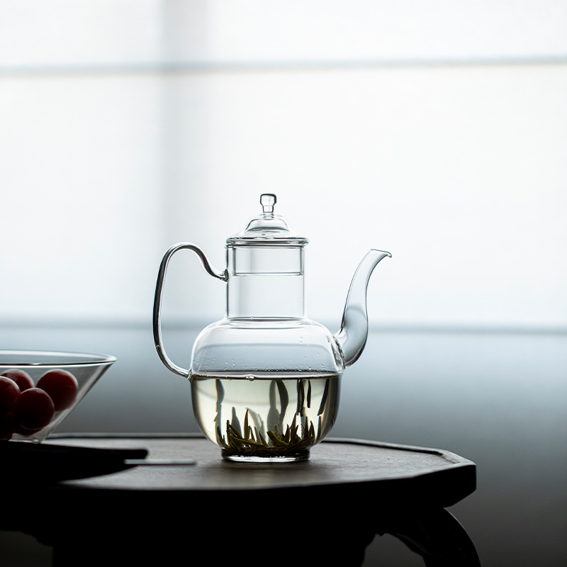 耐高温玻璃煮茶泡茶壶贵妃壶电陶炉烧水壶花茶绿茶壶冷泡壶