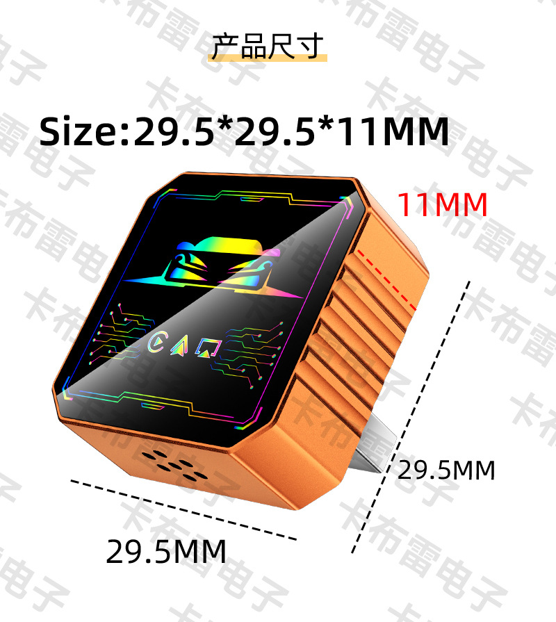 Four-In-One Carplay Smart Car-Machine Connectivity Suitable for Apple and Android Screen Mirroring Wireless Carplay Box