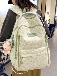 Japanese Style Ins Girl Schoolbag Korean Style Fresh Style Junior High School Student Cute Soft Girl Backpack Women's Senior high school Student Backpack