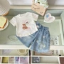 夏季碎花新品女童上衣