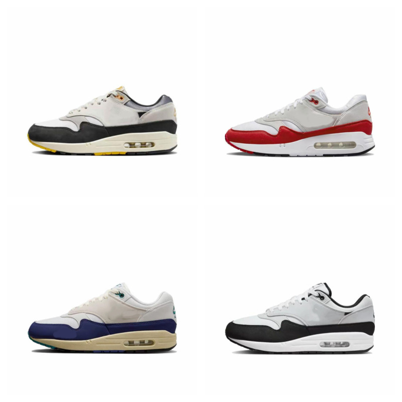 Cross-Border Foreign Trade Air Max 1 Air Cushion 87 Running Shoes Retro Men's and Women's Cushioning Running Shoes 270 Lightweight Sports Shoes