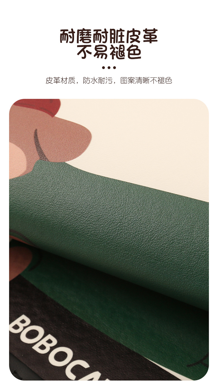 Dachshund Anti-Kick Mat Cartoon Car Seat Back Anti-Kick Mat Car Anti-Stain Mat Anti-Dirt Mat with Storage Bag for Car Interior