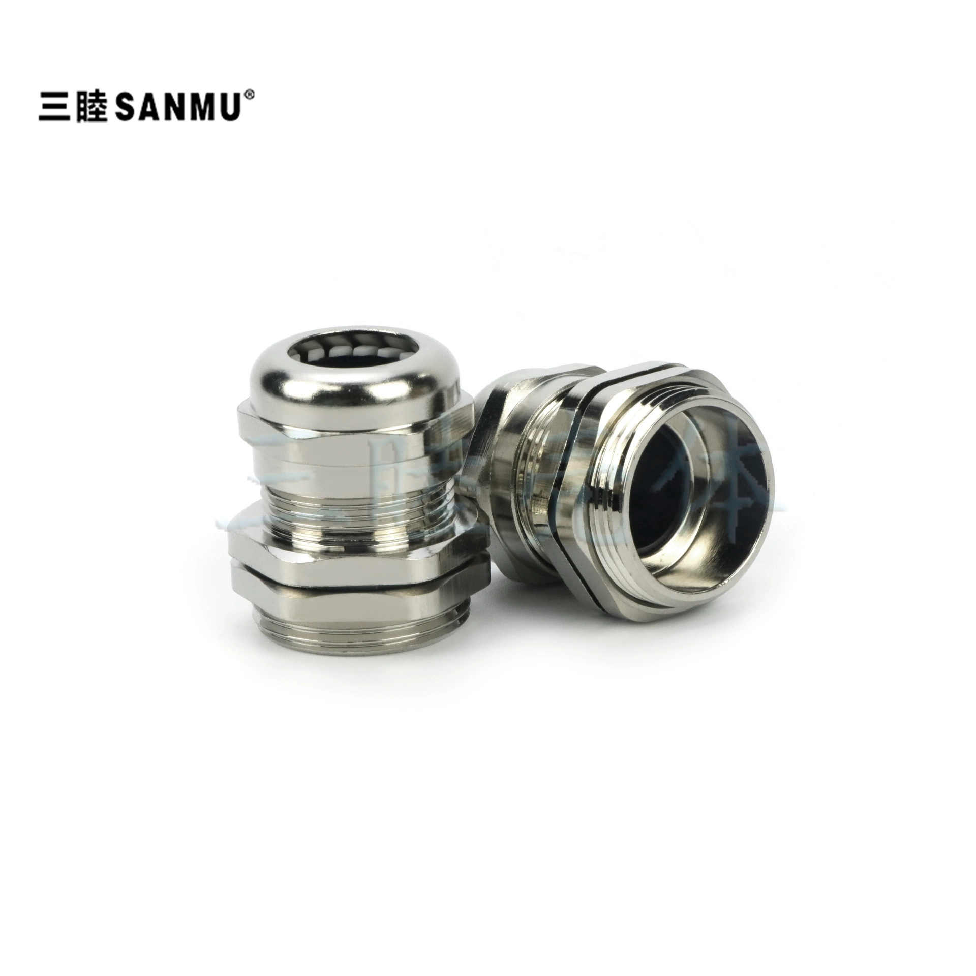 Металлическое водонепроницаемое соединение, головка Грелана, никелированный медным сплавом, проволочное соединение, фиксированная головка PG19