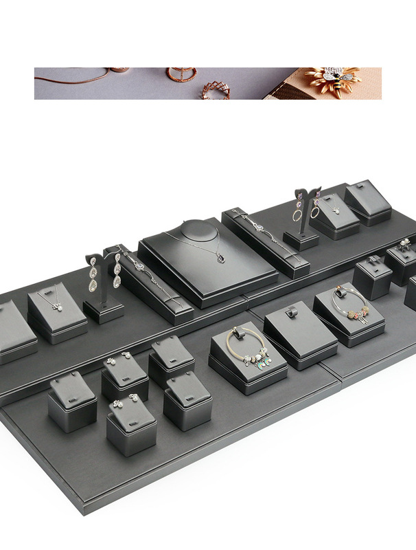 A015-(48-14)銀灰色拉絲平櫃展示道具-(旭躍)詳情