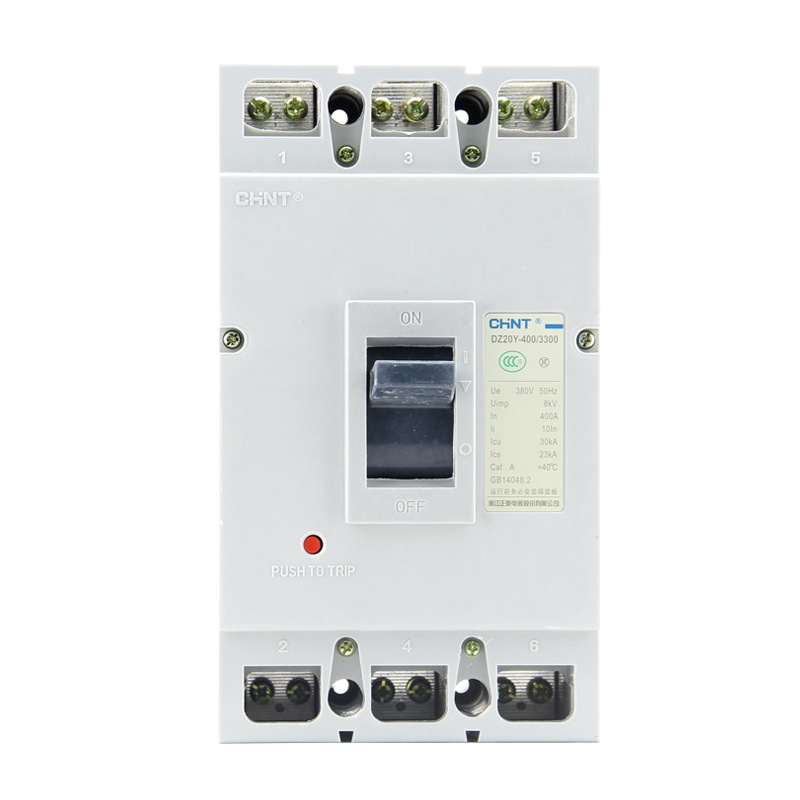 销售原厂正泰塑壳断路器DZ20Y-630/3300 3200 30KA 3P 500A 630A