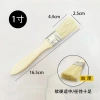 [原木色-高档加厚1寸-猪鬃化纤混合]