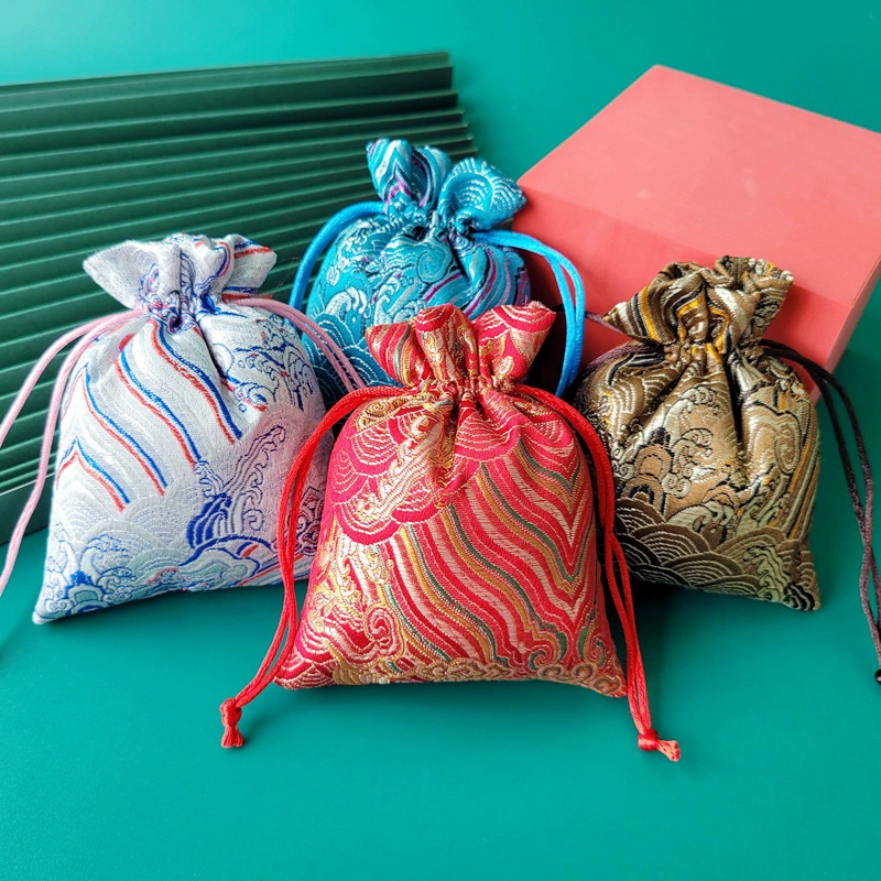 Саше для фестиваля лодок-драконов Классическое карманное Саше из хлопковой и льняной ткани в китайском стиле Пустая сумка Полынь Лаванда Травяное Саше