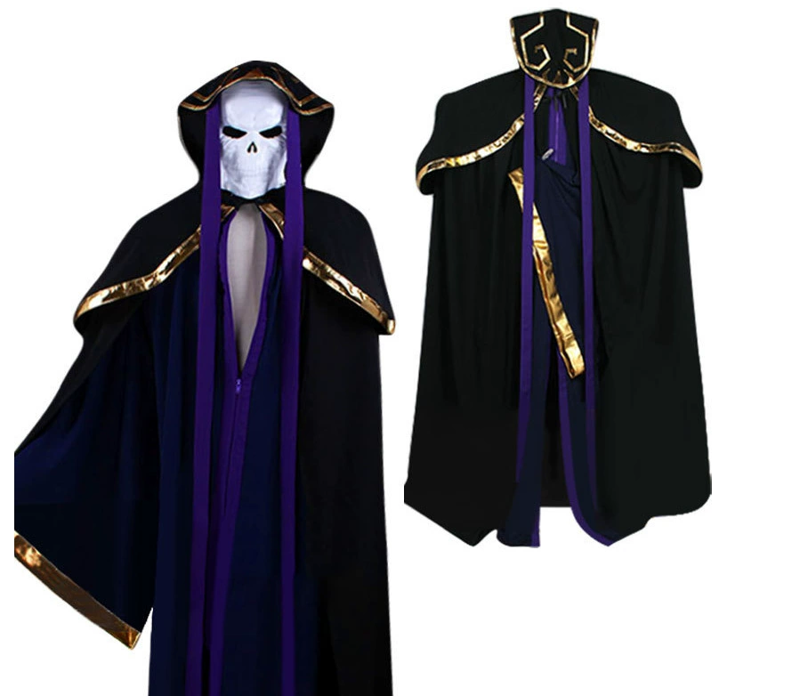 Новый сезон аниме повелитель 4 халат Ainz Oal косплей костюм Мыс Момонга