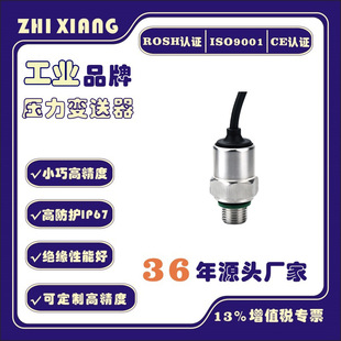 Cross-Border E-Commerce 0-12Bar Water Pressure Sensor Npt1/8 Ceramic Chip Pressure Transmitter 50 Oil Air Psi