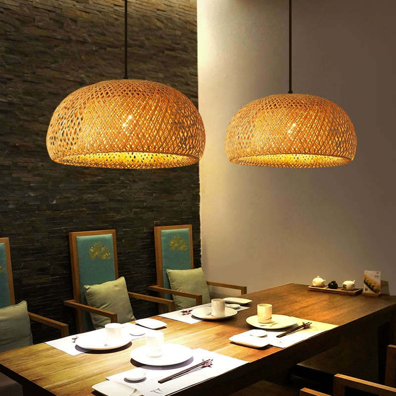 Lights, coffee ceiling lamp for living room, retro pumpkin lantern for hotel, style